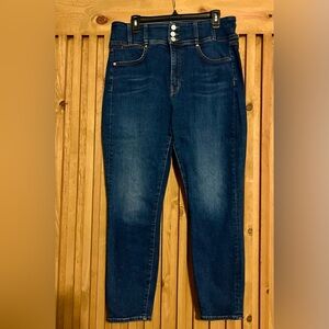 Veronica Beard Blue Straight Jeans Classic Style
